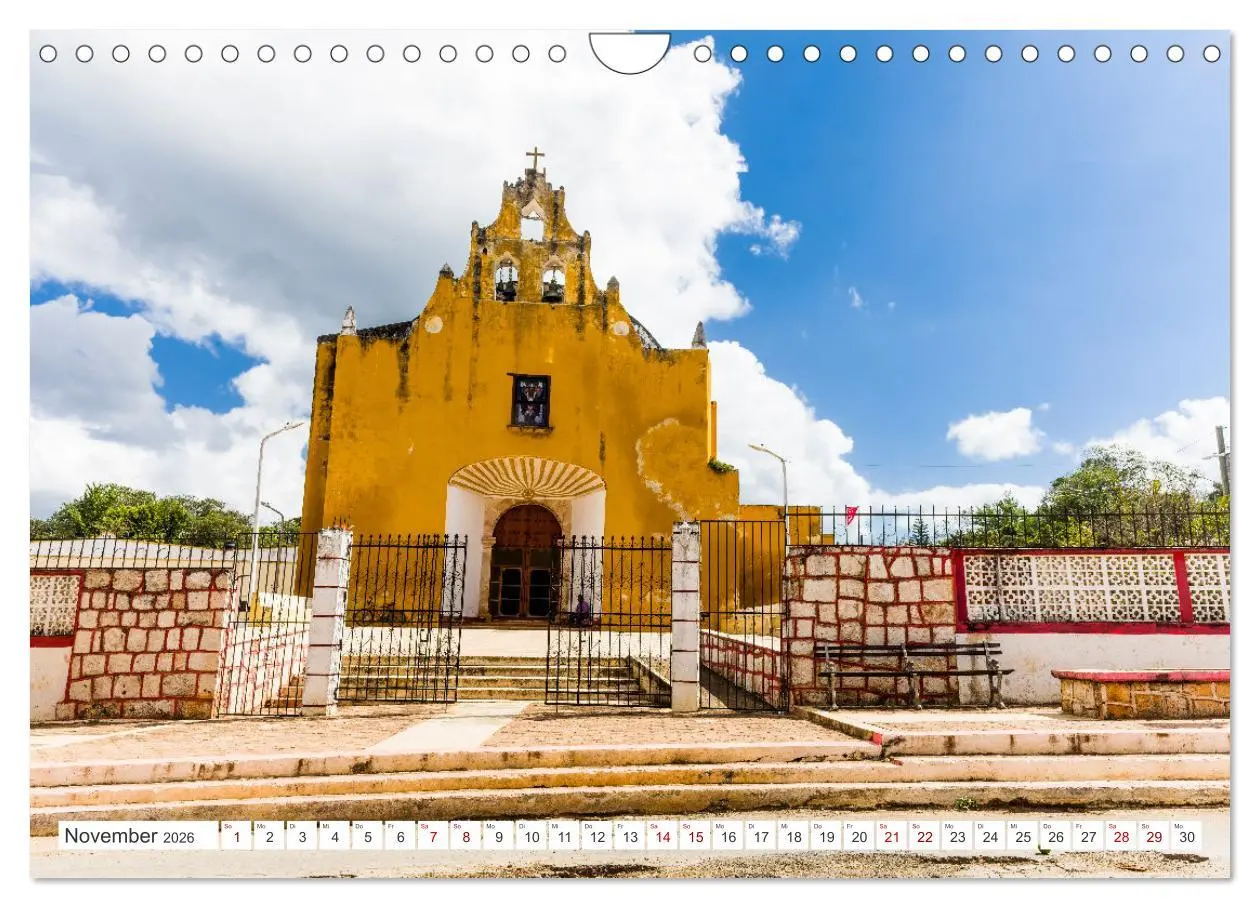 Bild: 9783457372609 | Unterwegs auf Yucatan Mexiko (Wandkalender 2026 DIN A4 quer),...