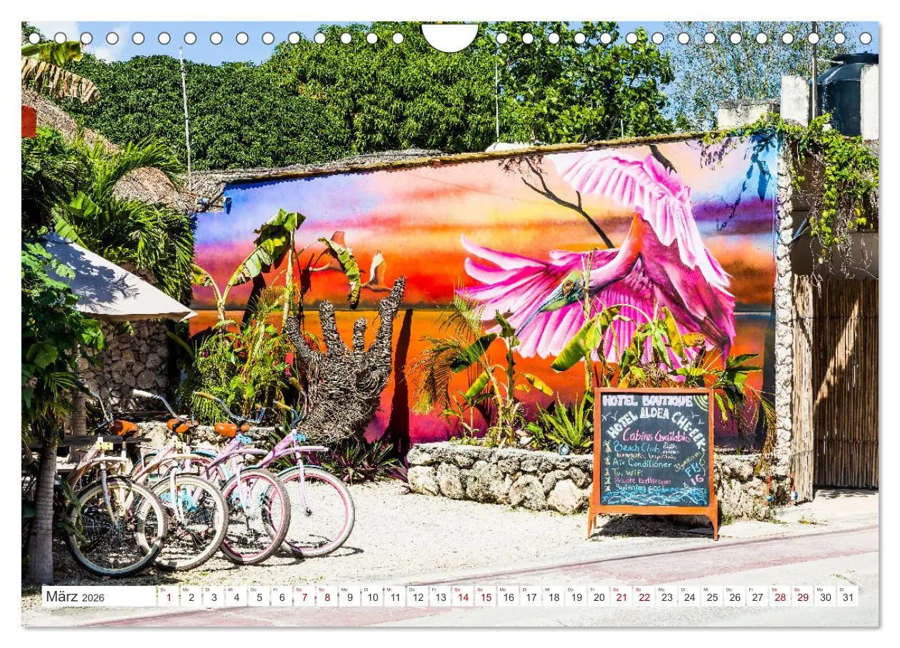 Bild: 9783457372609 | Unterwegs auf Yucatan Mexiko (Wandkalender 2026 DIN A4 quer),...