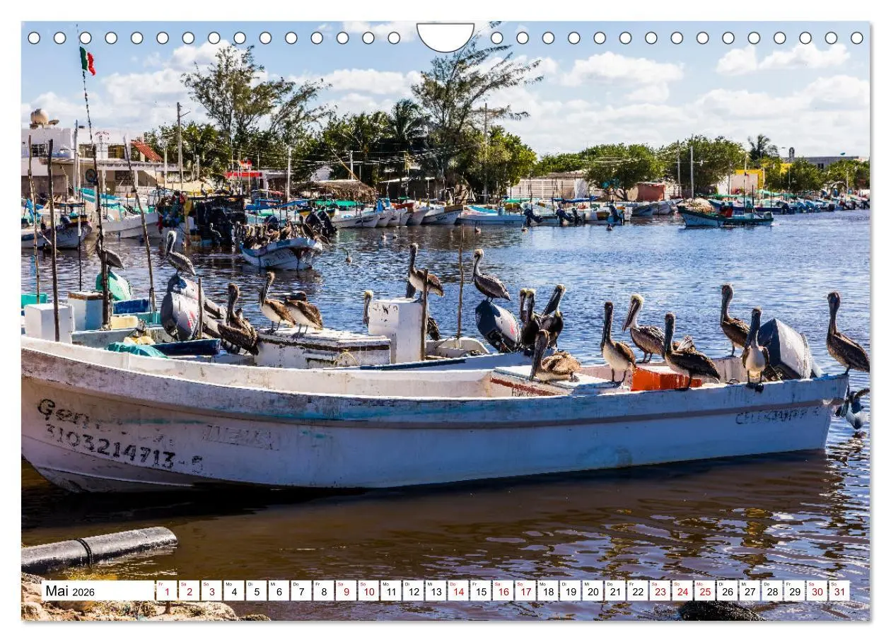 Bild: 9783457372609 | Unterwegs auf Yucatan Mexiko (Wandkalender 2026 DIN A4 quer),...