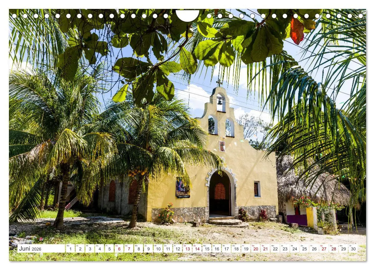 Bild: 9783457372609 | Unterwegs auf Yucatan Mexiko (Wandkalender 2026 DIN A4 quer),...