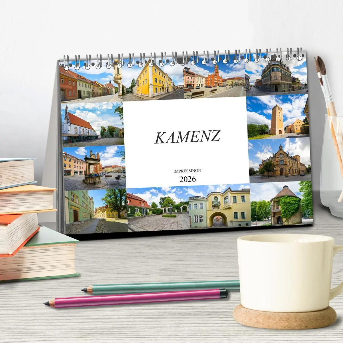 Bild: 9783457822609 | Kamenz Impressionen (Tischkalender 2026 DIN A5 quer), CALVENDO...