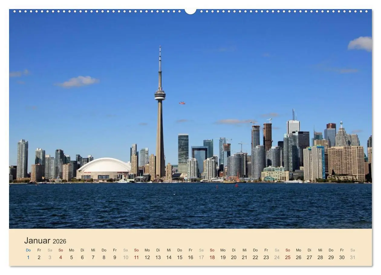 Bild: 9783516222609 | Toronto - Metropole in Ostkanada (Wandkalender 2026 DIN A2 quer),...