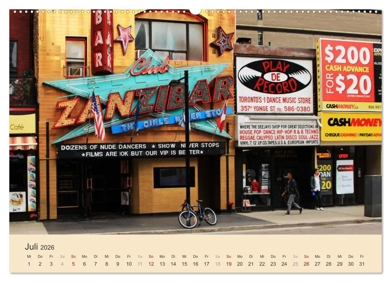 Bild: 9783516222609 | Toronto - Metropole in Ostkanada (Wandkalender 2026 DIN A2 quer),...