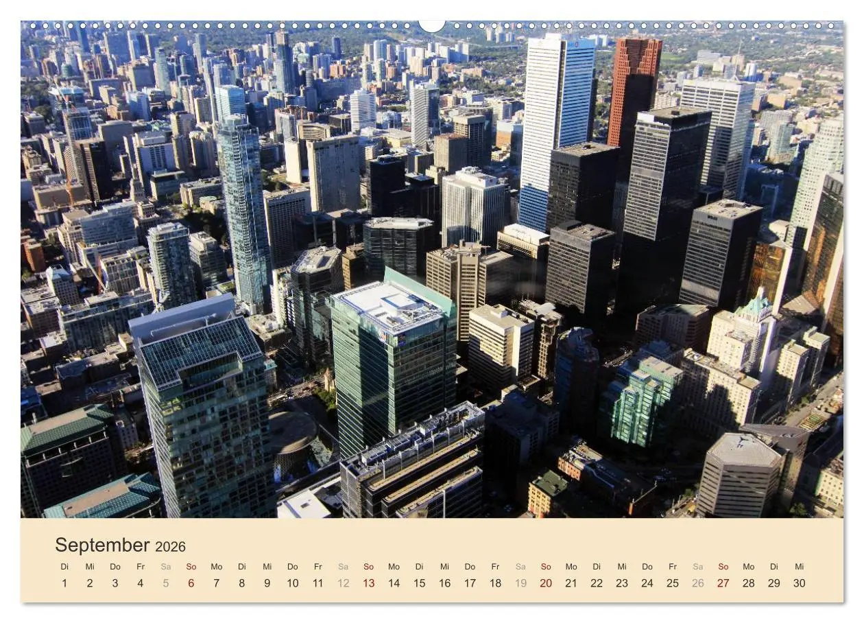 Bild: 9783516222609 | Toronto - Metropole in Ostkanada (Wandkalender 2026 DIN A2 quer),...