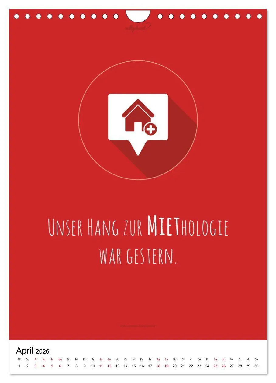 Bild: 9783516392609 | vollgeherzt: Der besondere Kalender für Bauherren mit motivierenden...