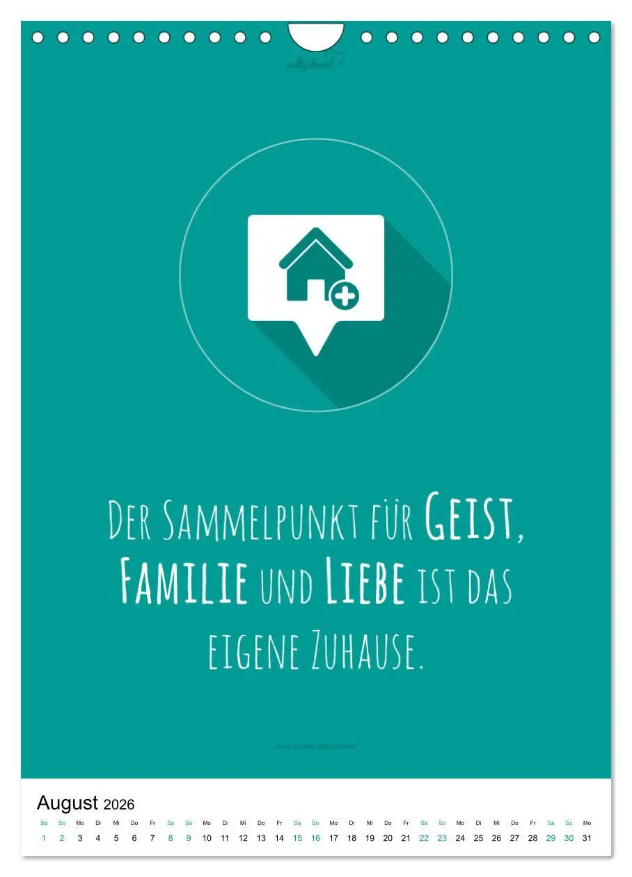 Bild: 9783516392609 | vollgeherzt: Der besondere Kalender für Bauherren mit motivierenden...