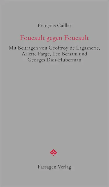 Cover: 9783709202609 | Foucault gegen Foucault | François Caillat | Taschenbuch | 144 S.