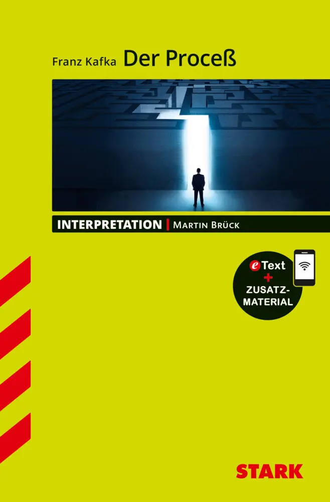 Cover: 9783849032609 | STARK Franz Kafka: Der Proceß - Deutsch - Interpretationen, m. 1...