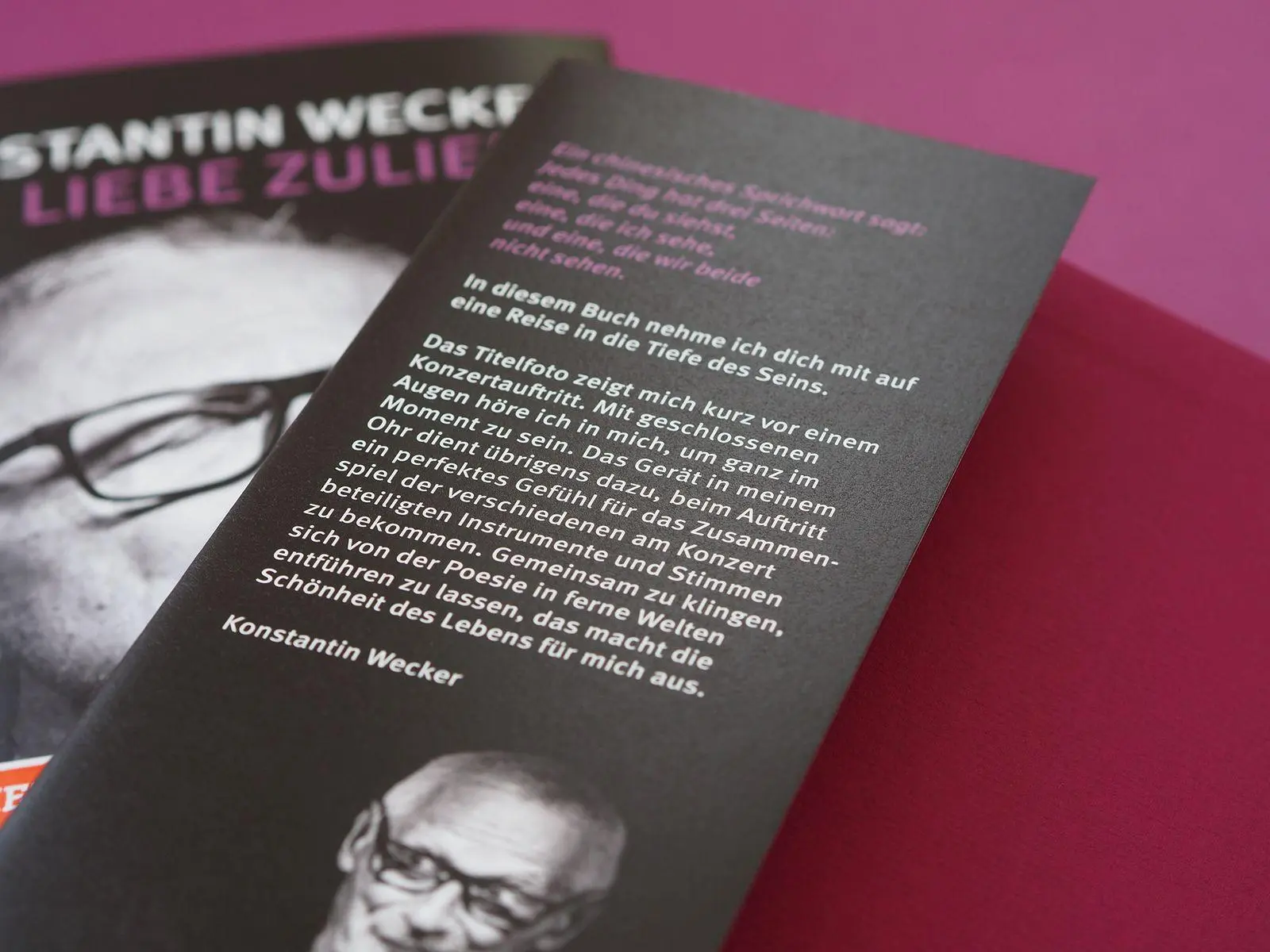 Bild: 9783963402609 | Der Liebe zuliebe | Konstantin Wecker | Buch | 272 S. | Deutsch | 2025