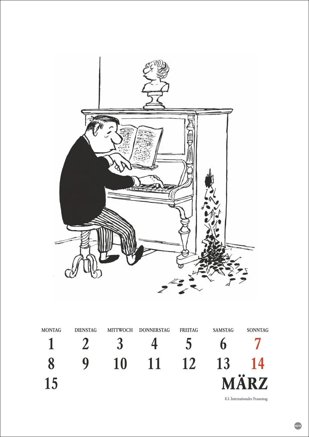 Bild: 9783756412709 | Loriot Heile Welt Halbmonatskalender 2027 | Loriot | Kalender | 25 S.