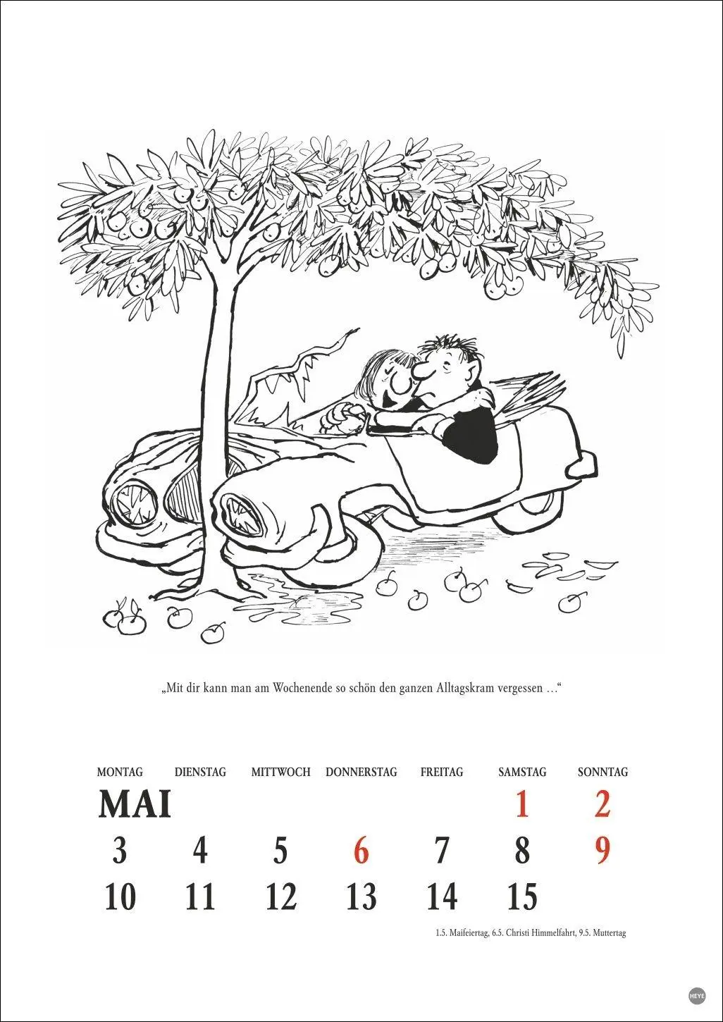 Bild: 9783756412709 | Loriot Heile Welt Halbmonatskalender 2027 | Loriot | Kalender | 25 S.
