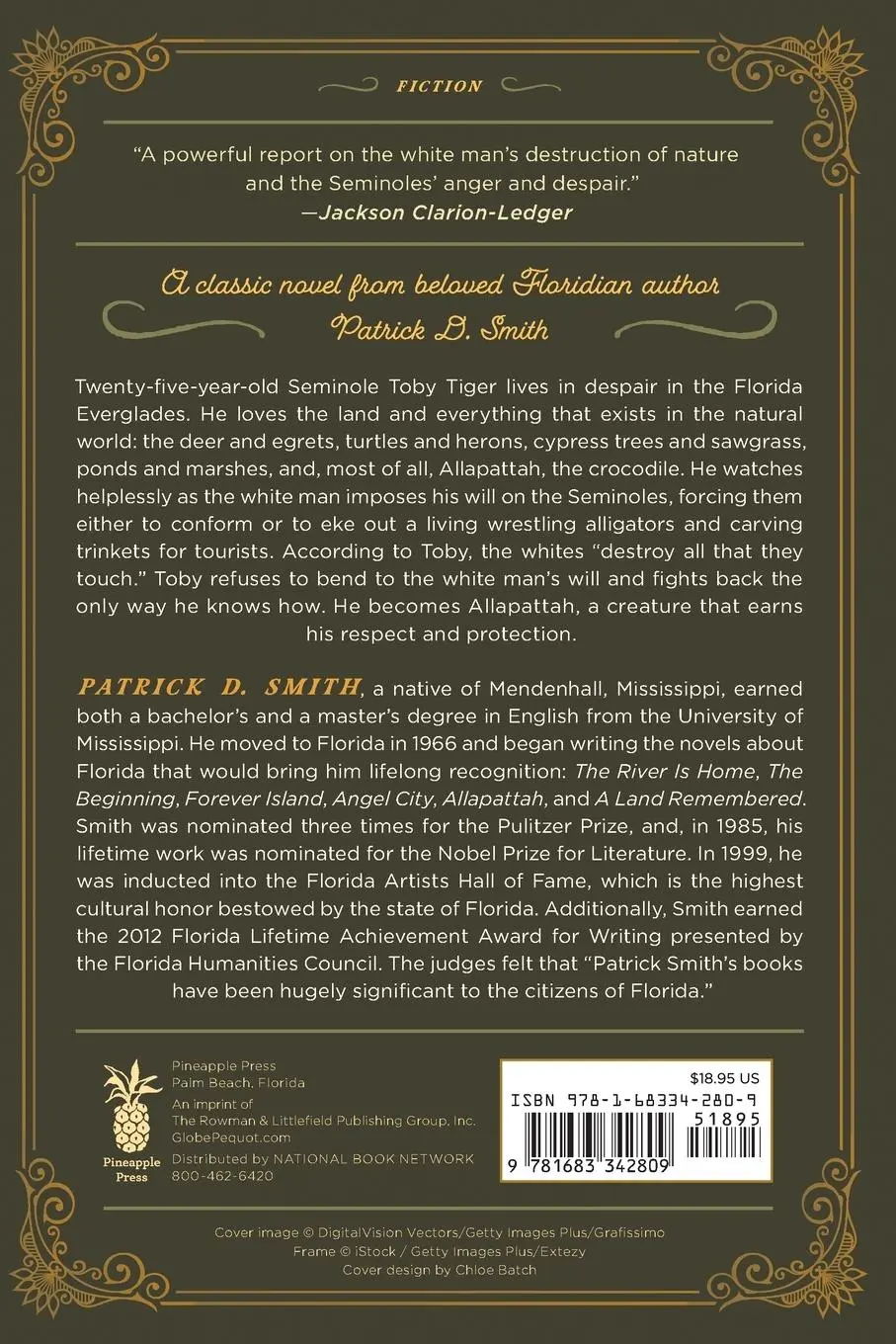 Rückseite: 9781683342809 | Allapattah | A Novel | Patrick D. Smith | Taschenbuch | Englisch