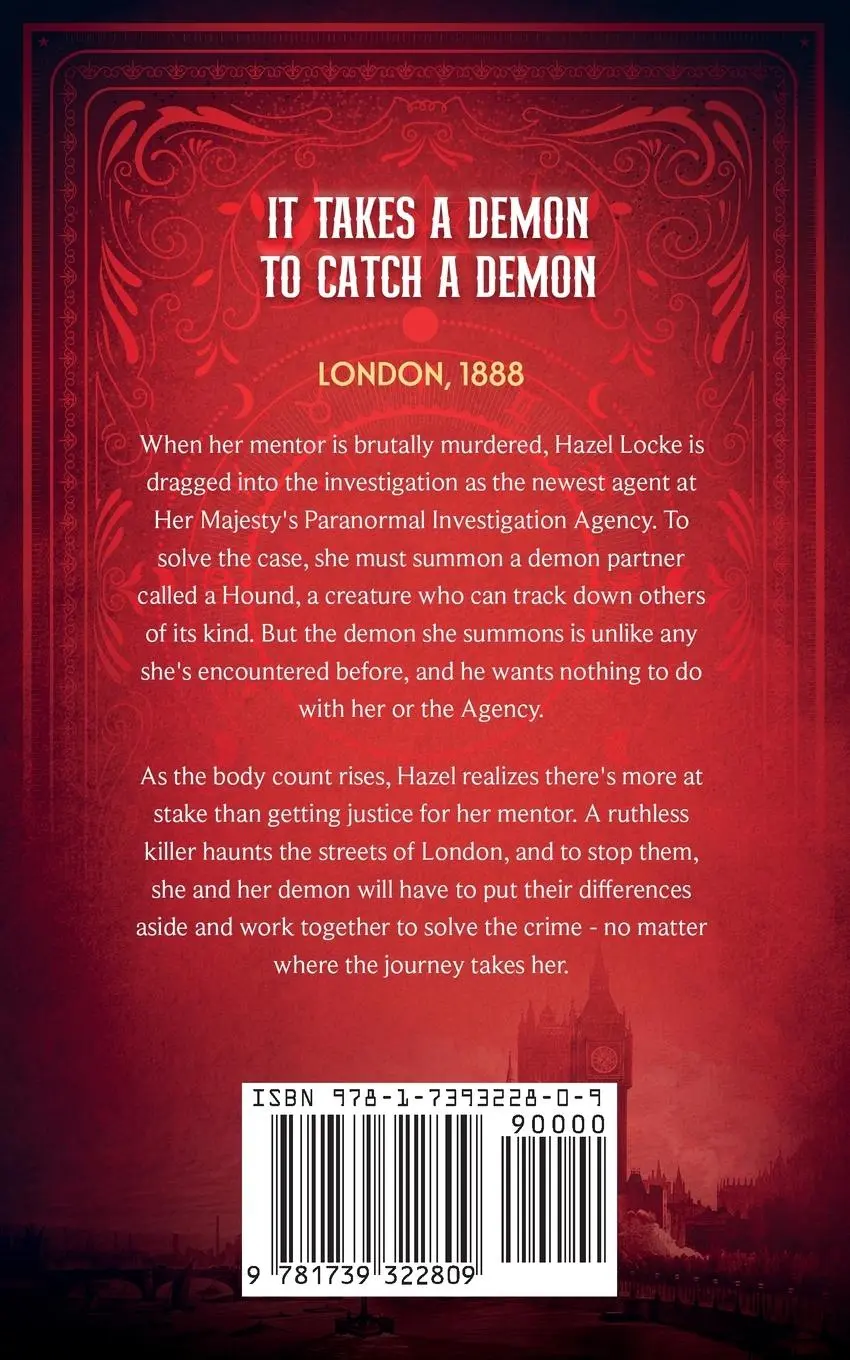 Rückseite: 9781739322809 | The Agent's Demon | L E Medlock | Taschenbuch | Englisch | 2023