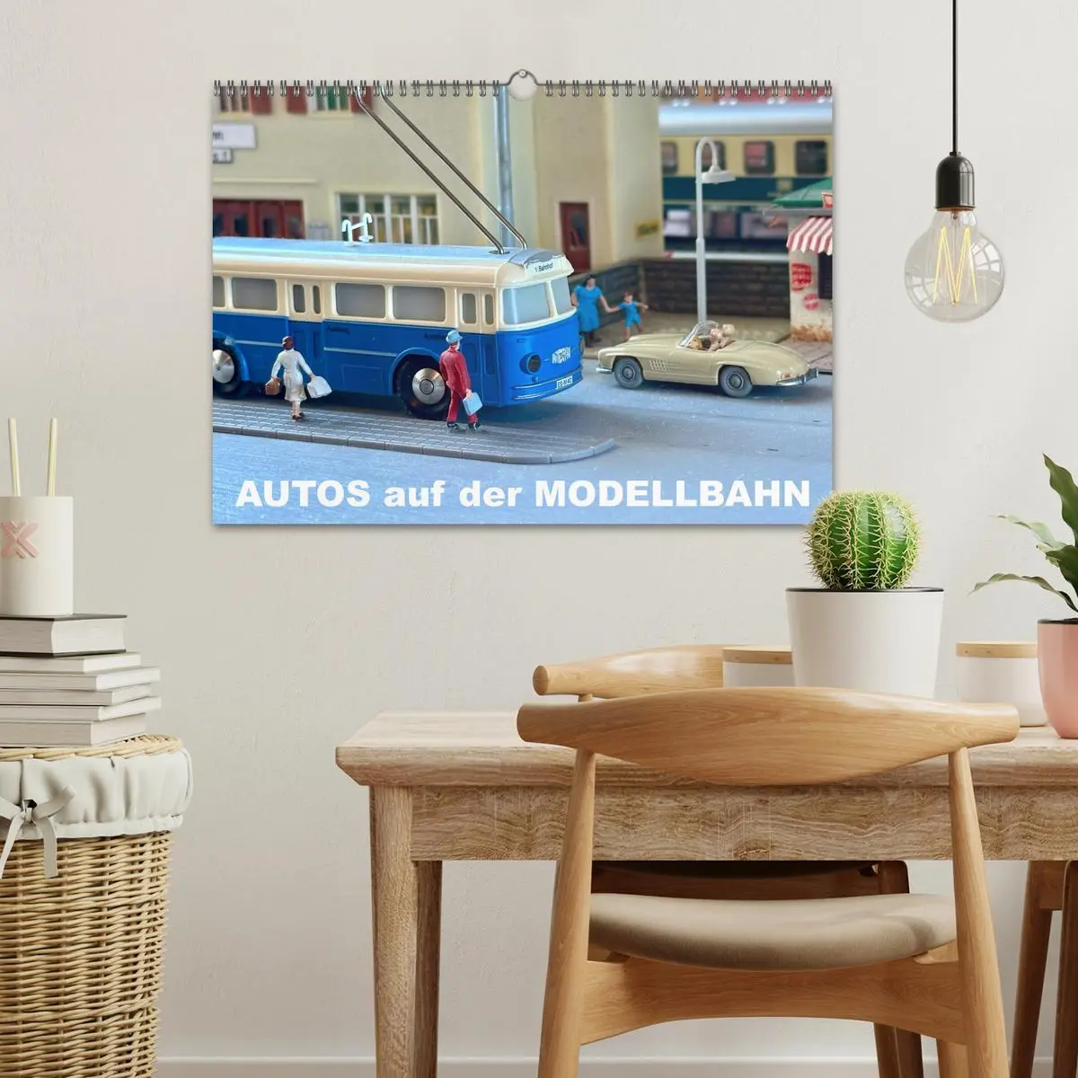 Bild: 9783457352809 | Autos auf der Modellbahn (Wandkalender 2026 DIN A3 quer), CALVENDO...
