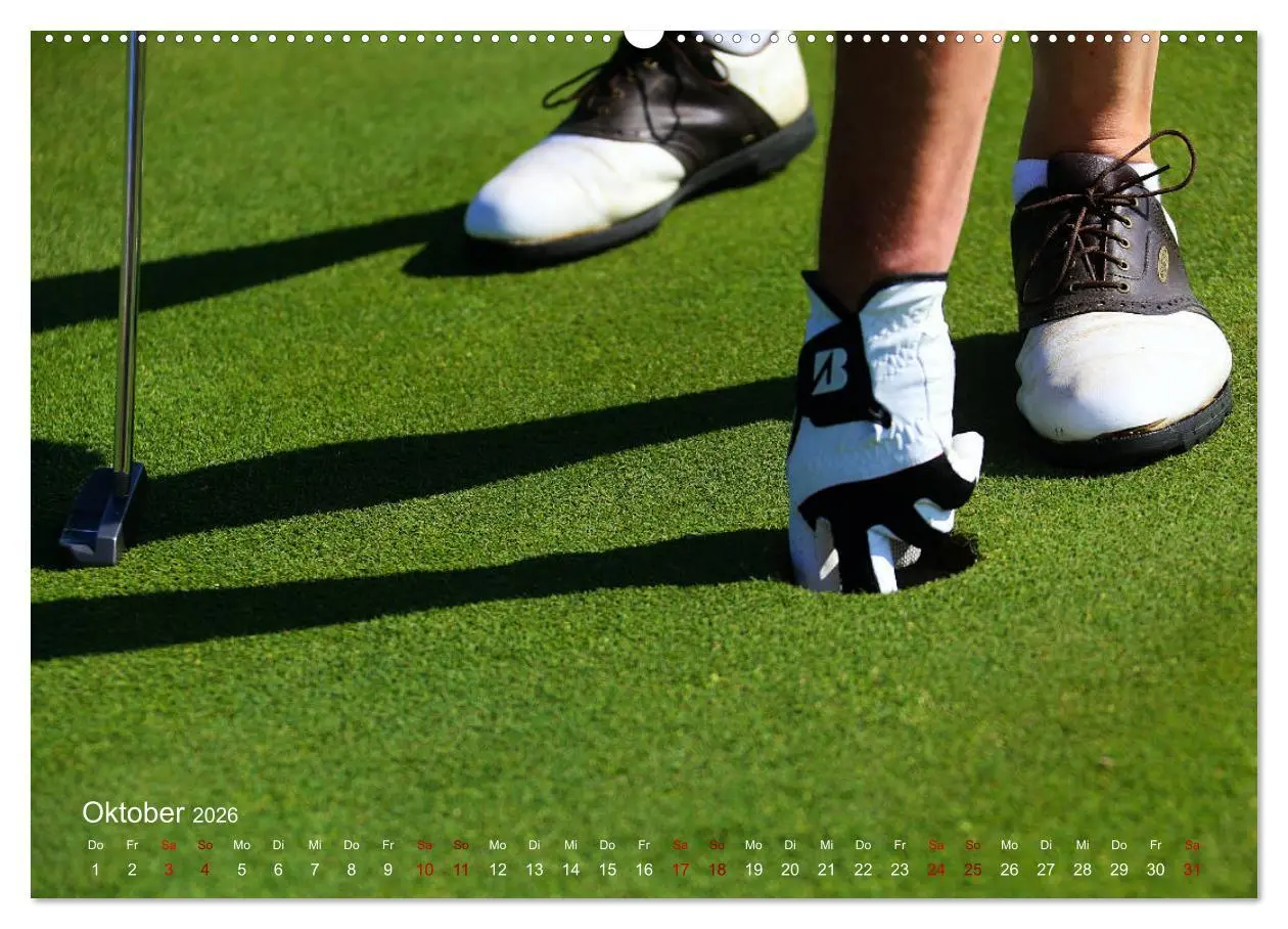 Bild: 9783457732809 | Passion Golf (hochwertiger Premium Wandkalender 2026 DIN A2 quer),...