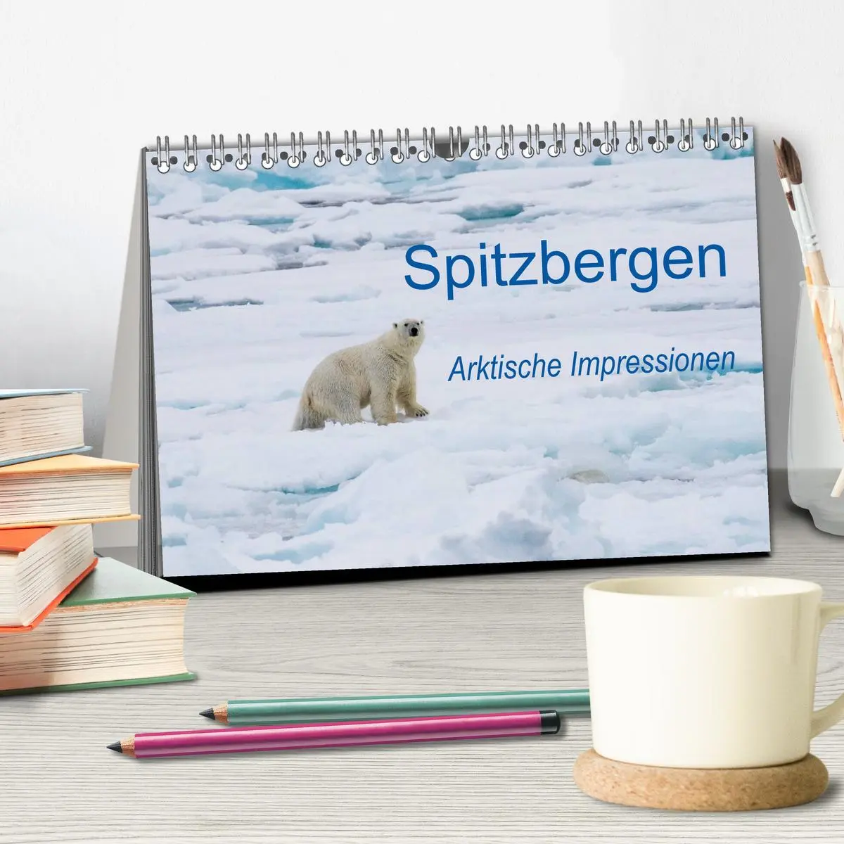 Bild: 9783457972809 | Spitzbergen - Arktische Impressionen (Tischkalender 2026 DIN A5...