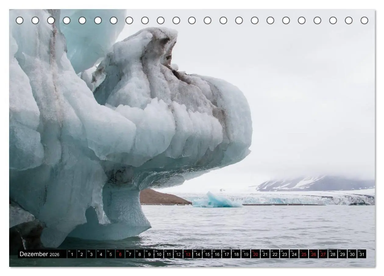 Bild: 9783457972809 | Spitzbergen - Arktische Impressionen (Tischkalender 2026 DIN A5...