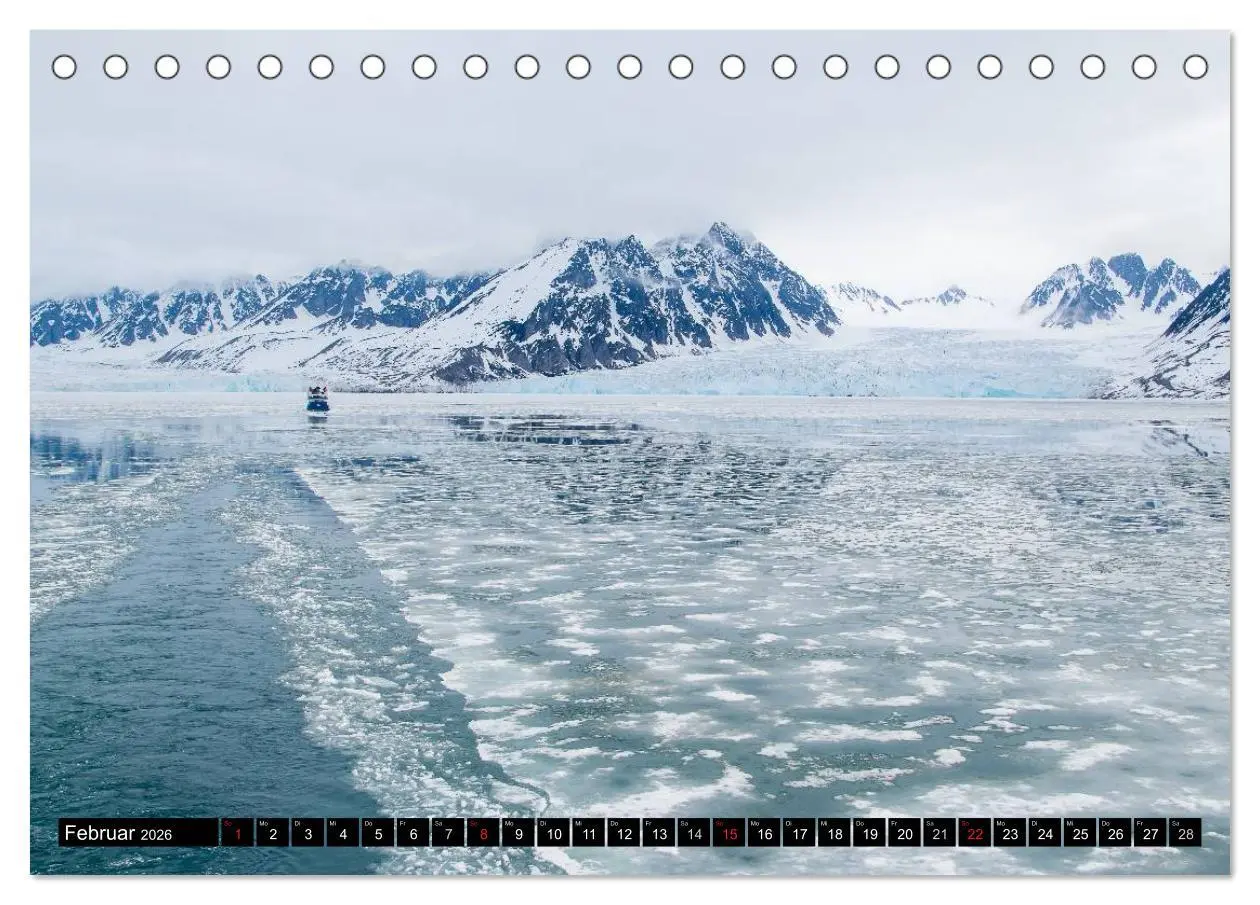 Bild: 9783457972809 | Spitzbergen - Arktische Impressionen (Tischkalender 2026 DIN A5...