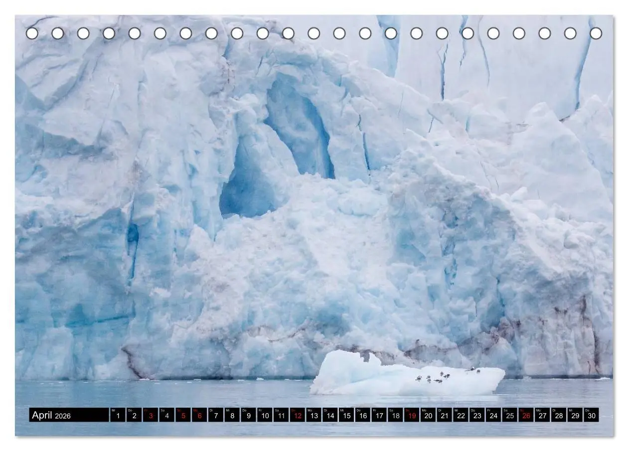 Bild: 9783457972809 | Spitzbergen - Arktische Impressionen (Tischkalender 2026 DIN A5...