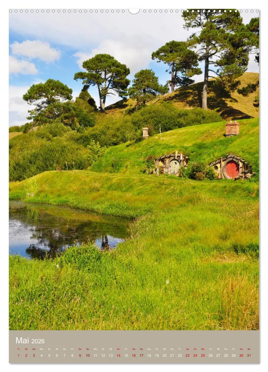 Bild: 9783516372809 | Erleben Sie mit mir das beeindruckende Neuseeland (Wandkalender...