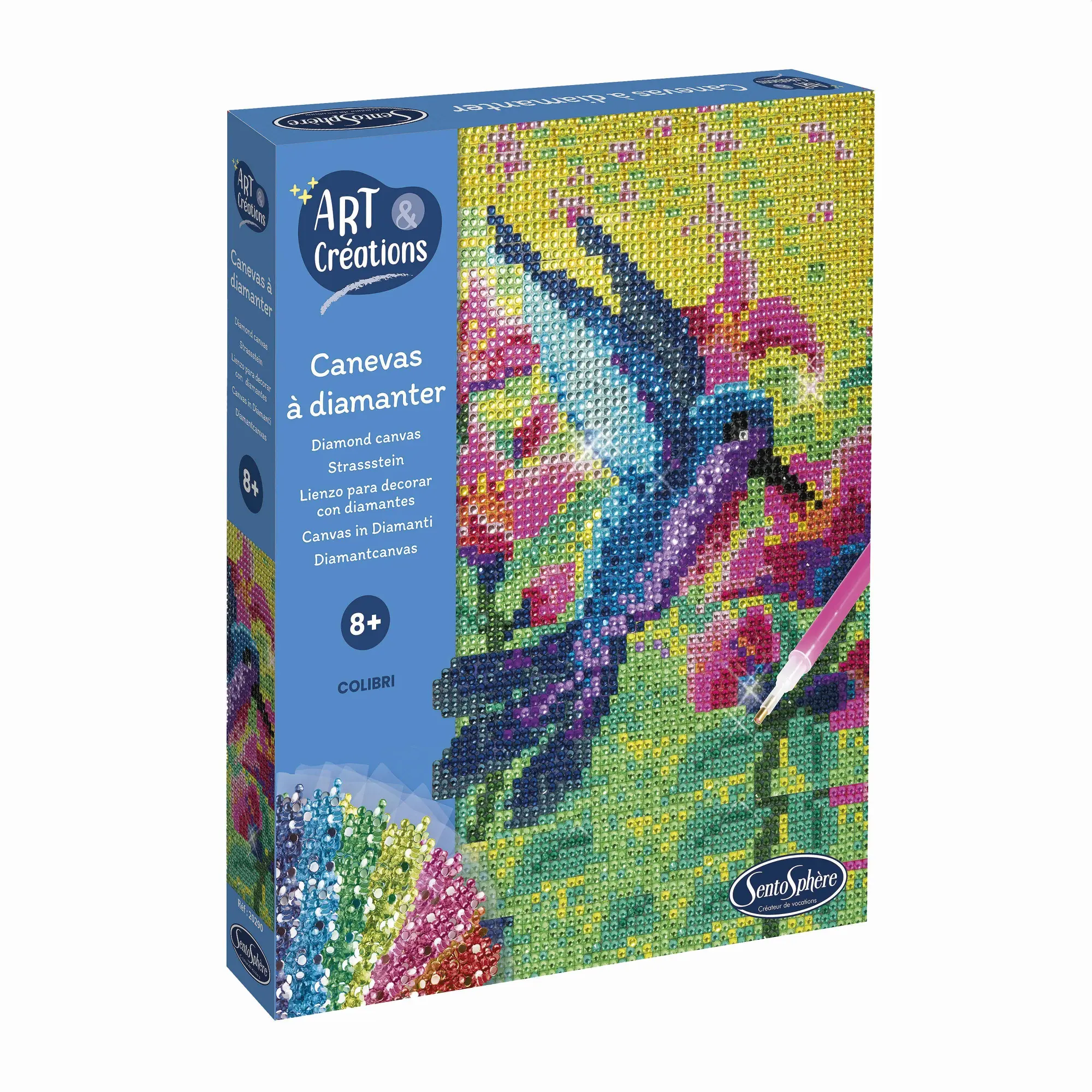 Cover: 3373910202909 | Sentosphere - Strasssteinbild Kolibri | Sentosphere | Kit (Bastelset)
