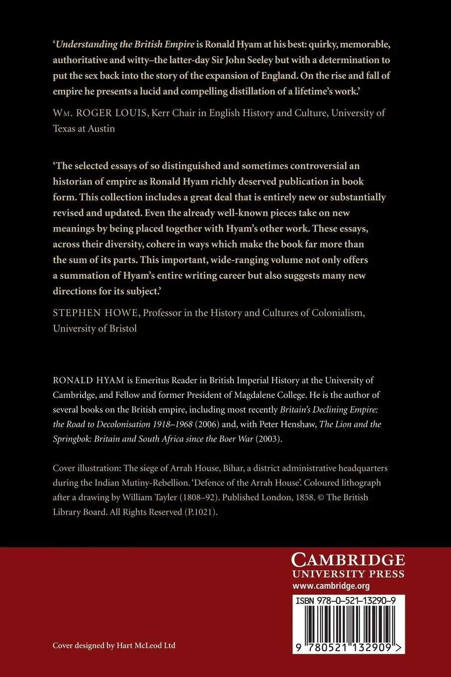 Rückseite: 9780521132909 | Understanding the British Empire | Ronald Hyam | Taschenbuch | 2014