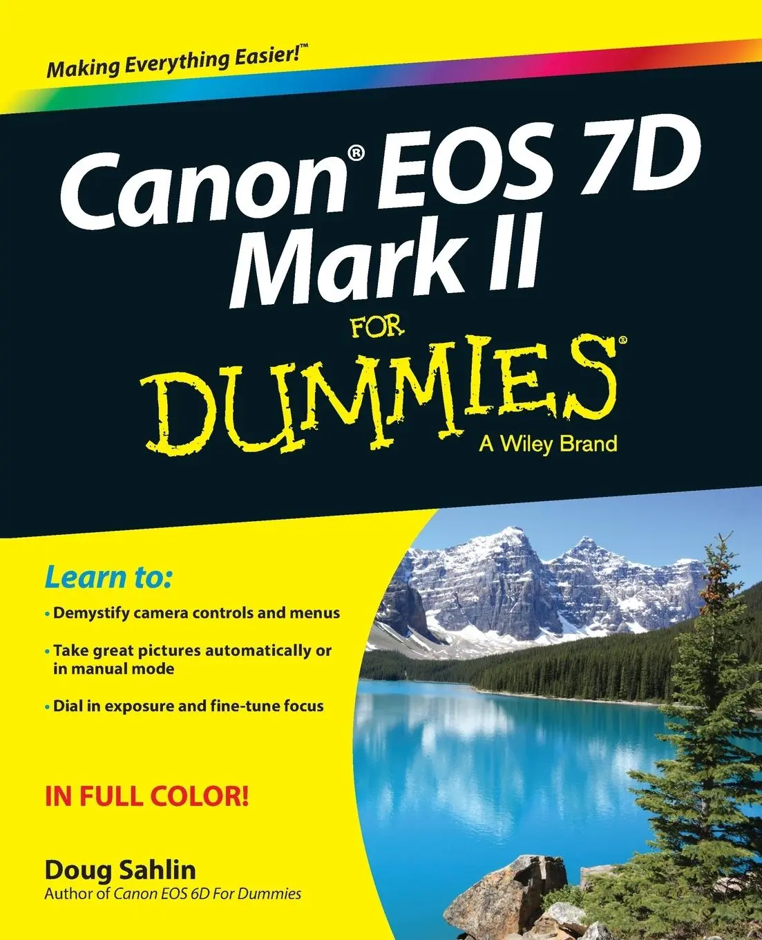 Cover: 9781118722909 | Canon EOS 7d Mark II for Dummies | Doug Sahlin | Taschenbuch | 2015