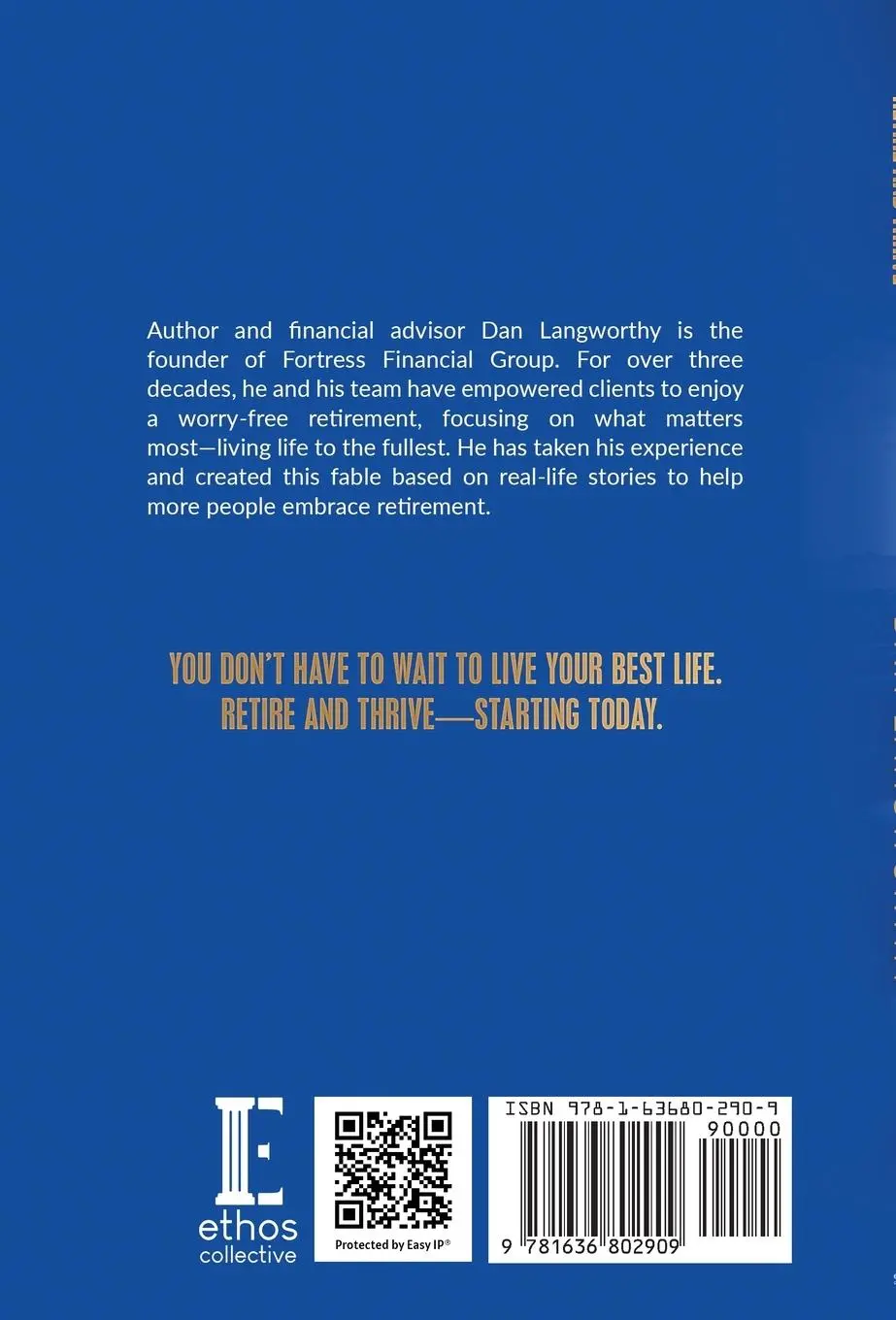Rückseite: 9781636802909 | Retire and Thrive | Dan Langworthy | Buch | Englisch | 2024