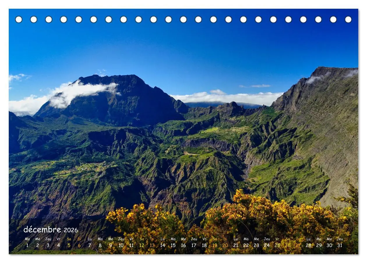 Bild: 9783457272909 | La Rèunion - Côtes fantastiques et paysage montagneux (Calendrier...