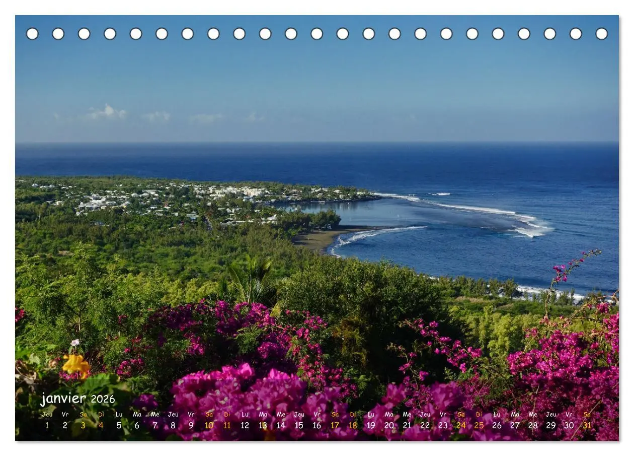 Bild: 9783457272909 | La Rèunion - Côtes fantastiques et paysage montagneux (Calendrier...