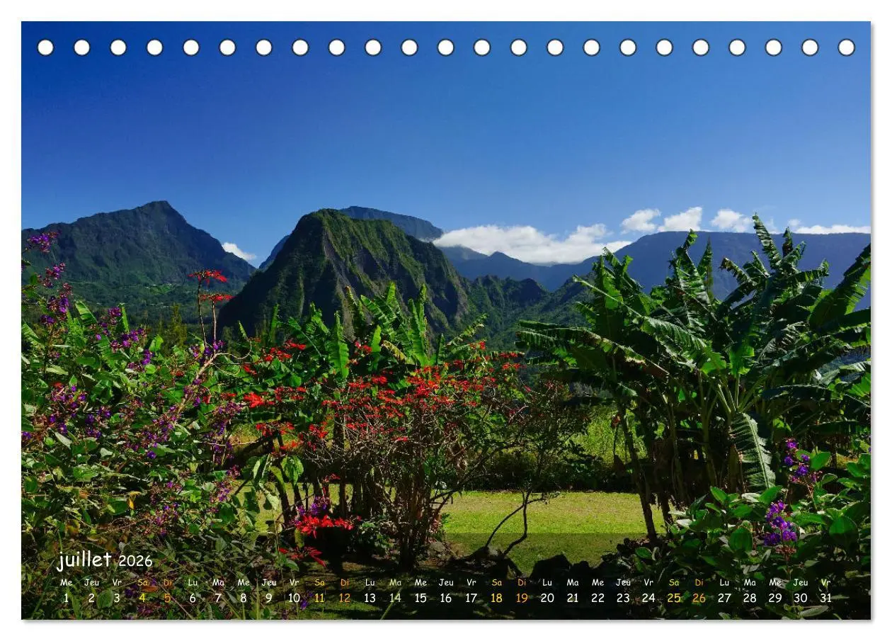 Bild: 9783457272909 | La Rèunion - Côtes fantastiques et paysage montagneux (Calendrier...