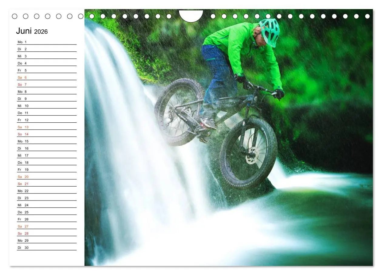 Bild: 9783457962909 | Mountainbike Trails (Wandkalender 2026 DIN A4 quer), CALVENDO...