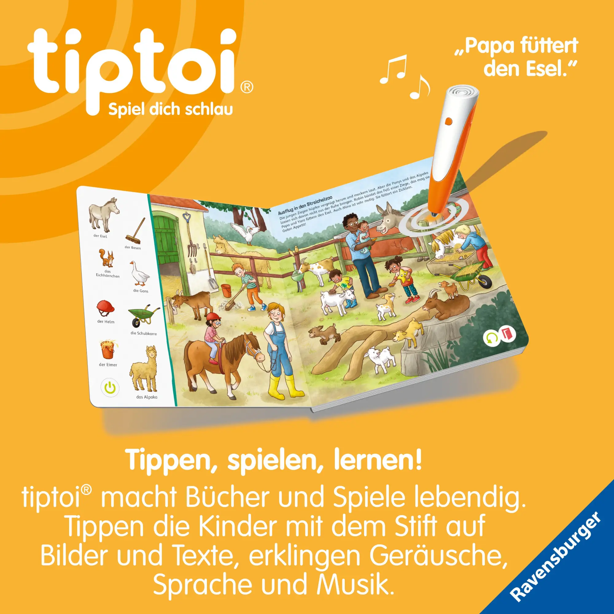 Bild: 9783473492909 | tiptoi® Suchen und Entdecken - Meine Tiere | Sandra Grimm | Buch
