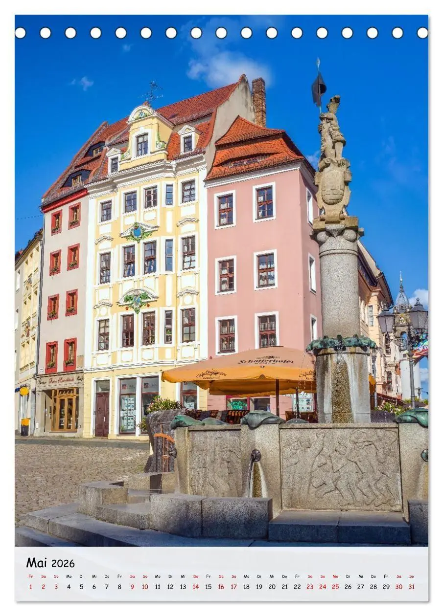 Bild: 9783516672909 | Bautzen - Die Schöne im Osten (Tischkalender 2026 DIN A5 hoch),...