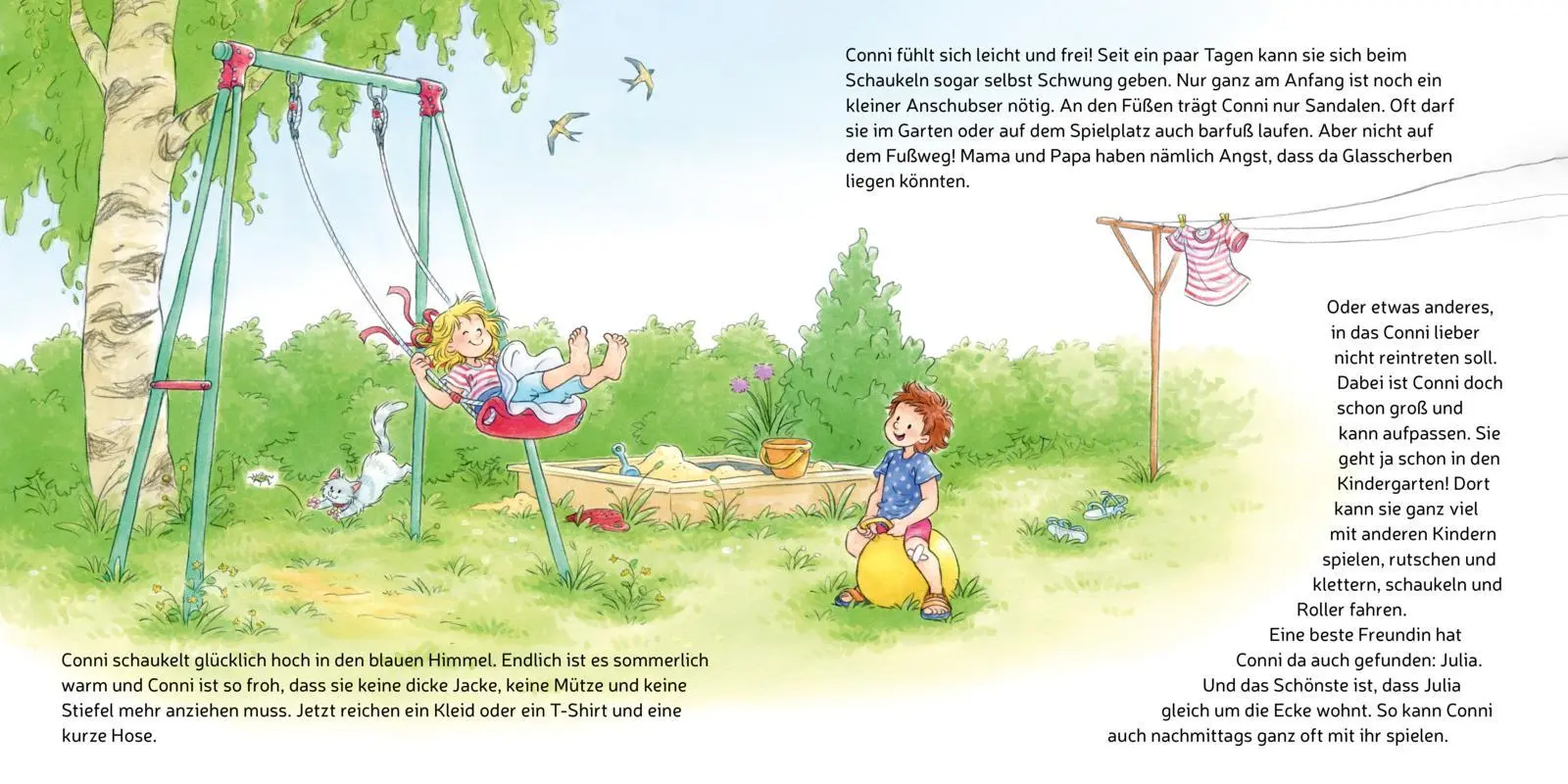 Bild: 9783551082909 | LESEMAUS 42: Conni im Sommer | Liane Schneider | Taschenbuch | 24 S.