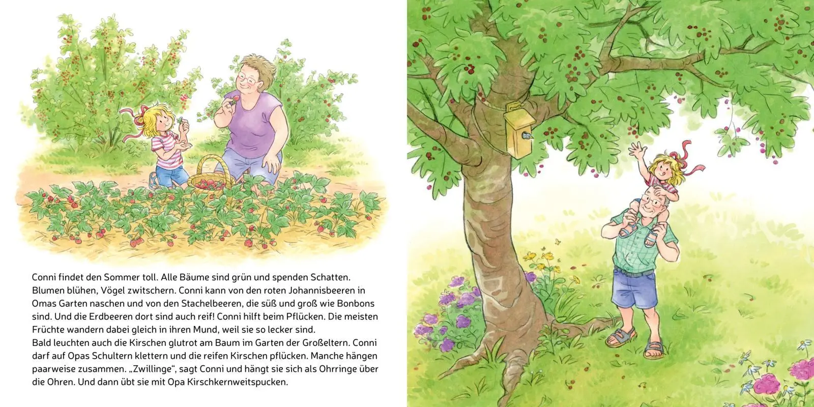 Bild: 9783551082909 | LESEMAUS 42: Conni im Sommer | Liane Schneider | Taschenbuch | 24 S.