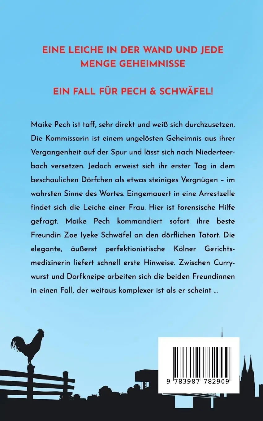 Rückseite: 9783987782909 | Die Tote in der Wand | Robin Fuchs | Taschenbuch | 240 S. | Deutsch