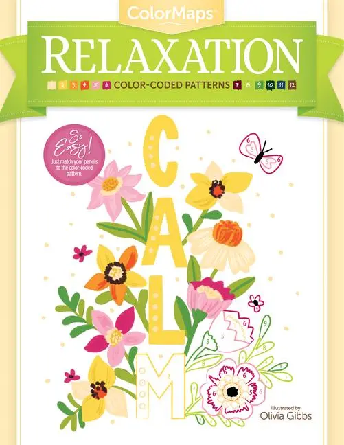 Cover: 9780764363009 | Colormaps Relaxation | Color-Coded Patterns Adult Coloring Book | Buch