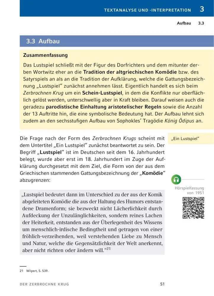 Bild: 9783129303009 | Der zerbrochne Krug von Heinrich von Kleist. - Textanalyse und...
