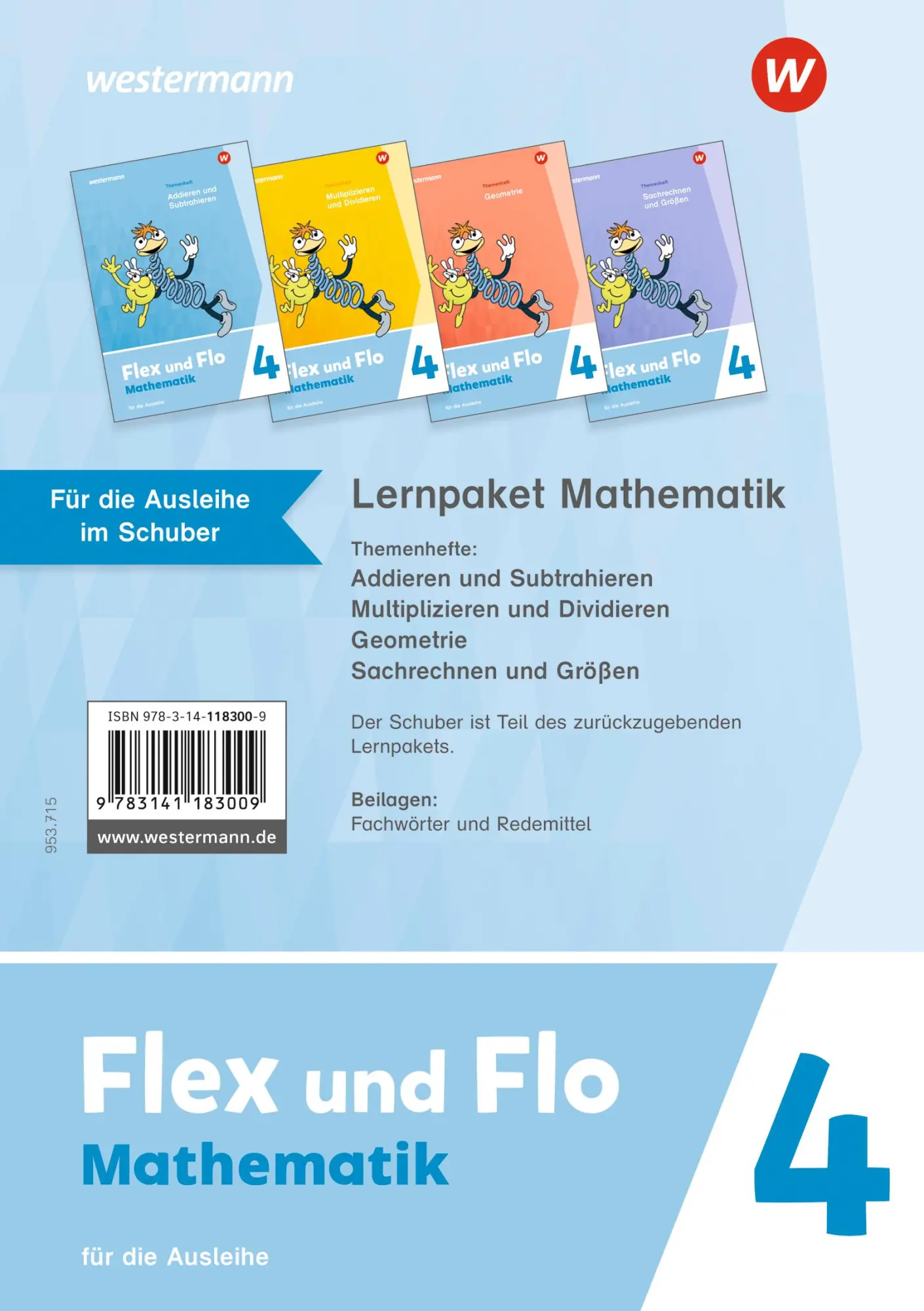 Cover: 9783141183009 | Flex und Flo 4. Themenhefte Paket: Für die Ausleihe. Für...