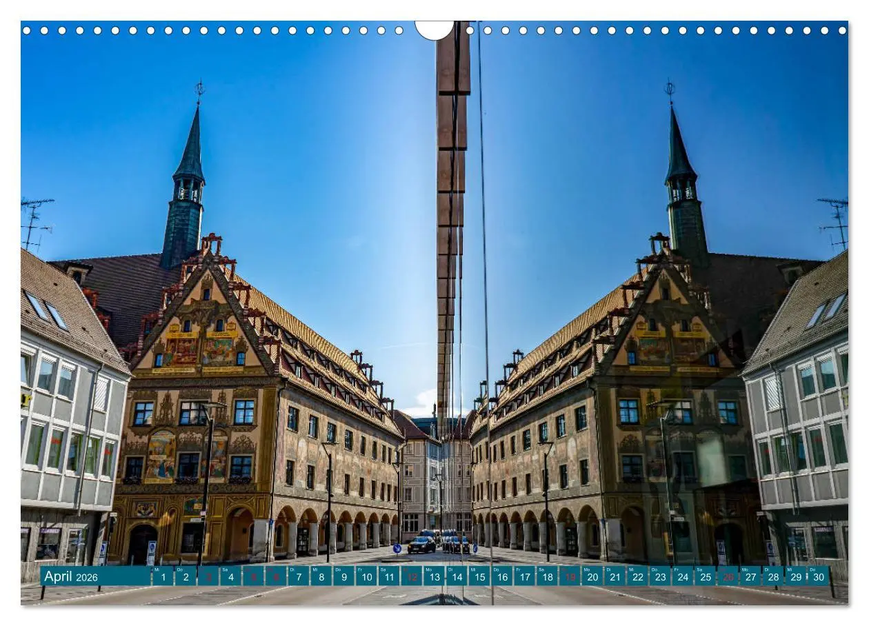 Bild: 9783457783009 | Quer durch Ulm (Wandkalender 2026 DIN A3 quer), CALVENDO...