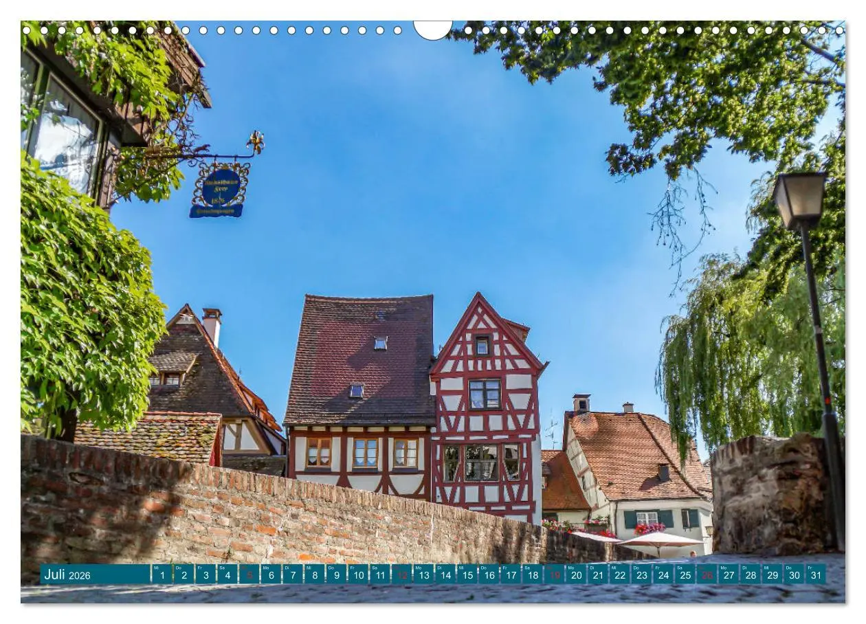 Bild: 9783457783009 | Quer durch Ulm (Wandkalender 2026 DIN A3 quer), CALVENDO...
