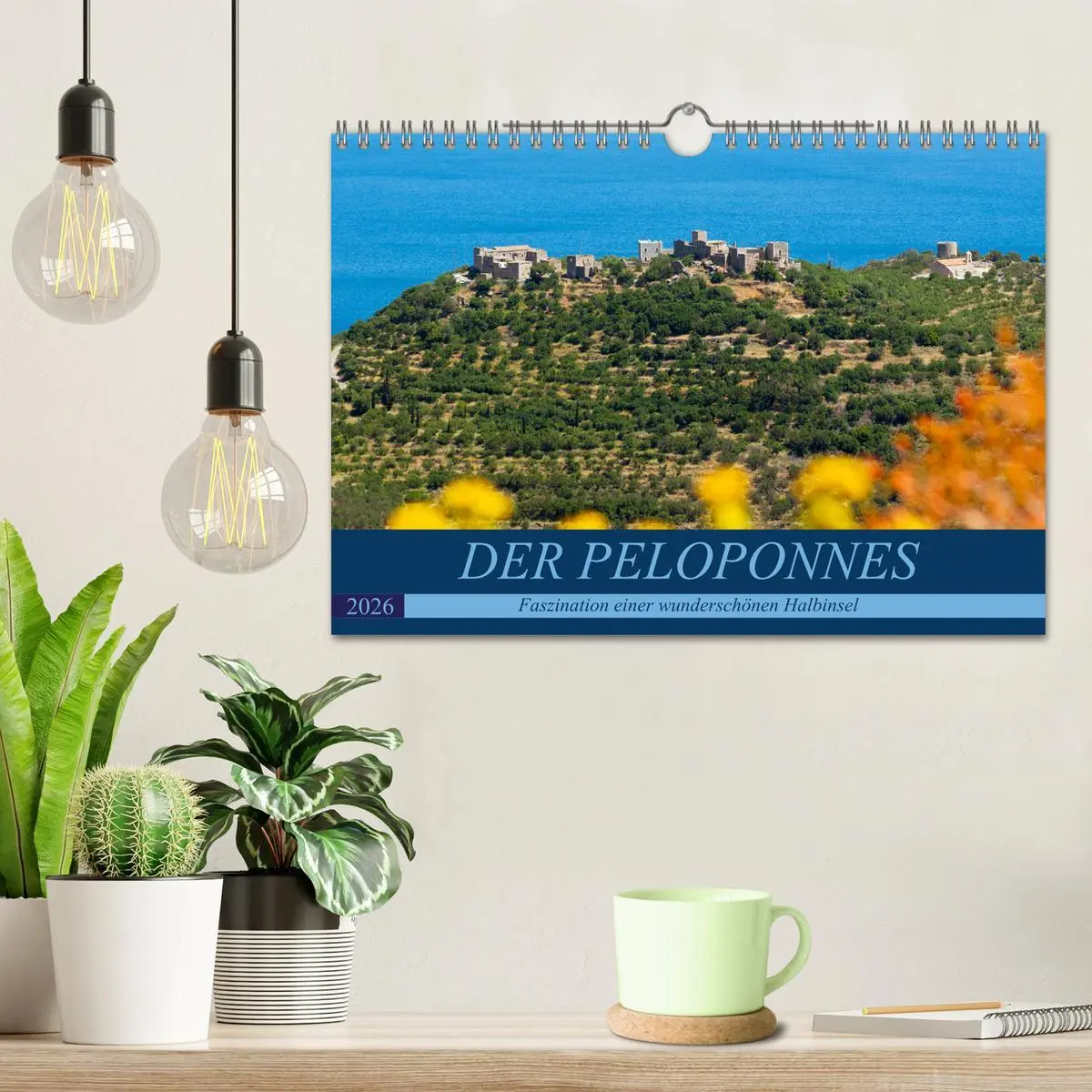 Bild: 9783457853009 | DER PELOPONNES (Wandkalender 2026 DIN A4 quer), CALVENDO...