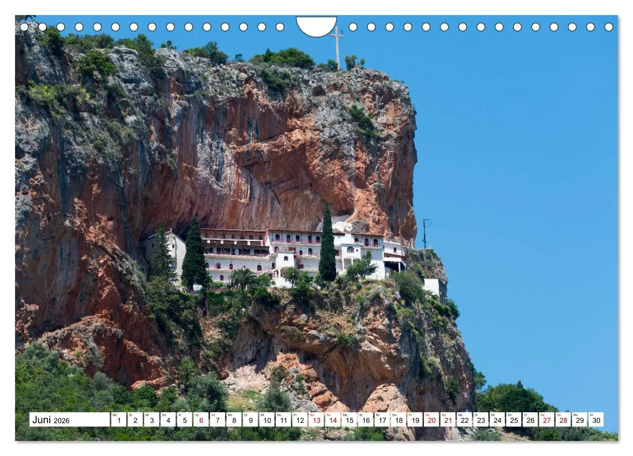 Bild: 9783457853009 | DER PELOPONNES (Wandkalender 2026 DIN A4 quer), CALVENDO...