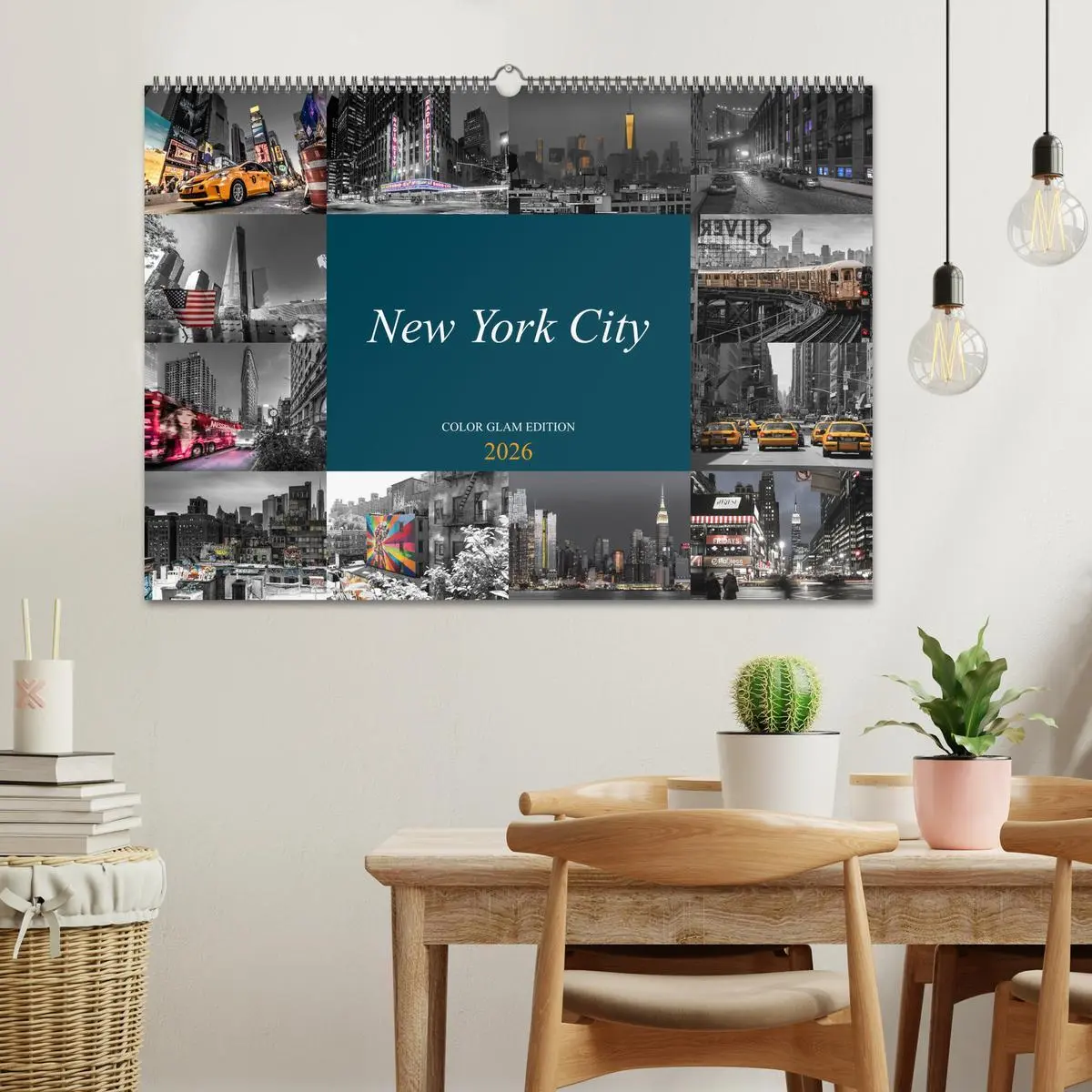 Bild: 9783457923009 | New York City - Color Glam Edition (Wandkalender 2026 DIN A2 quer),...