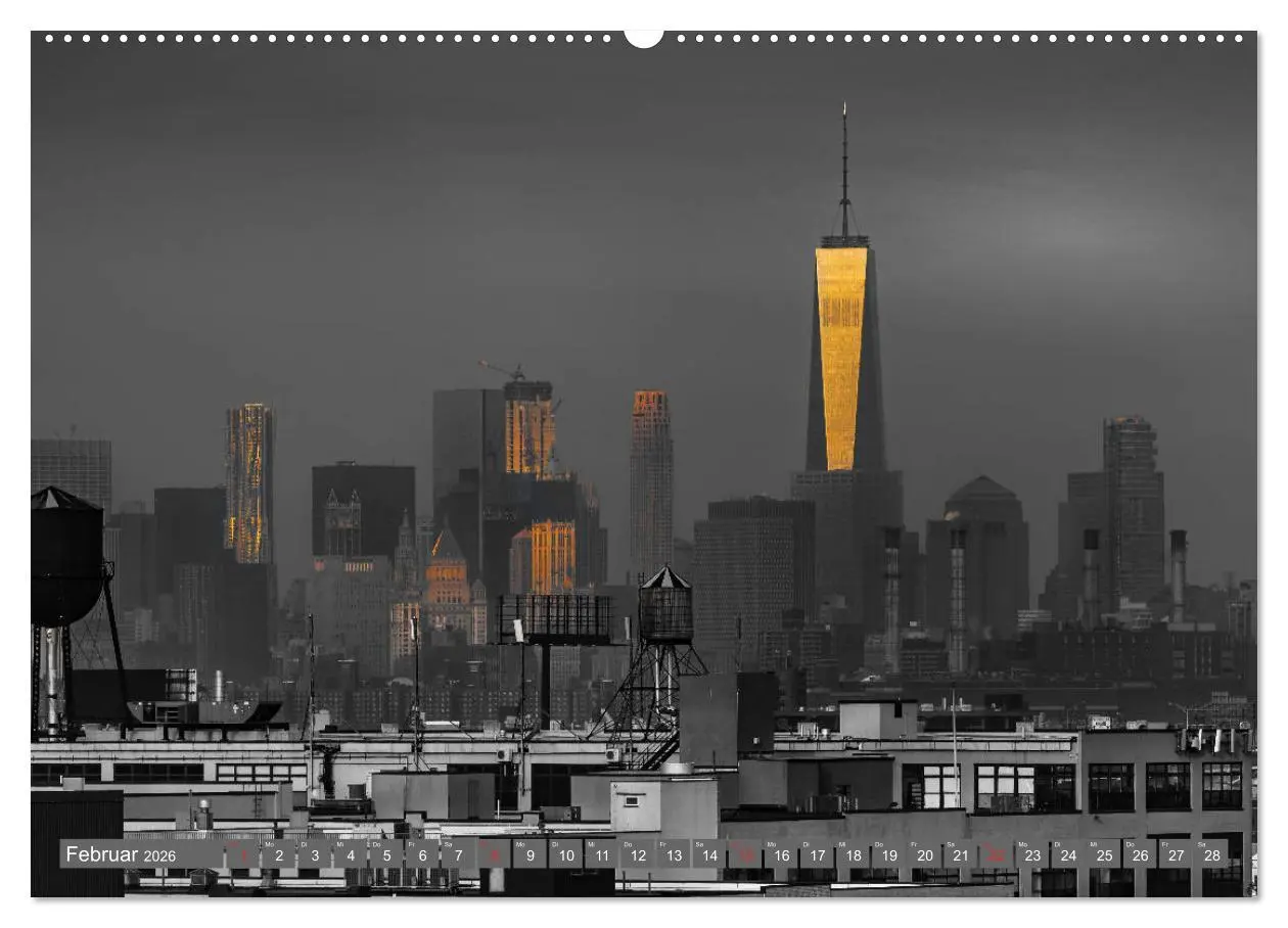Bild: 9783457923009 | New York City - Color Glam Edition (Wandkalender 2026 DIN A2 quer),...