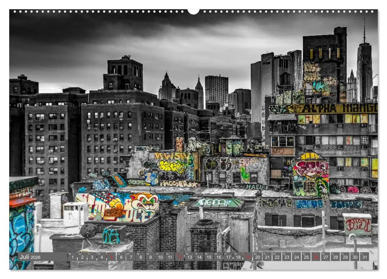 Bild: 9783457923009 | New York City - Color Glam Edition (Wandkalender 2026 DIN A2 quer),...