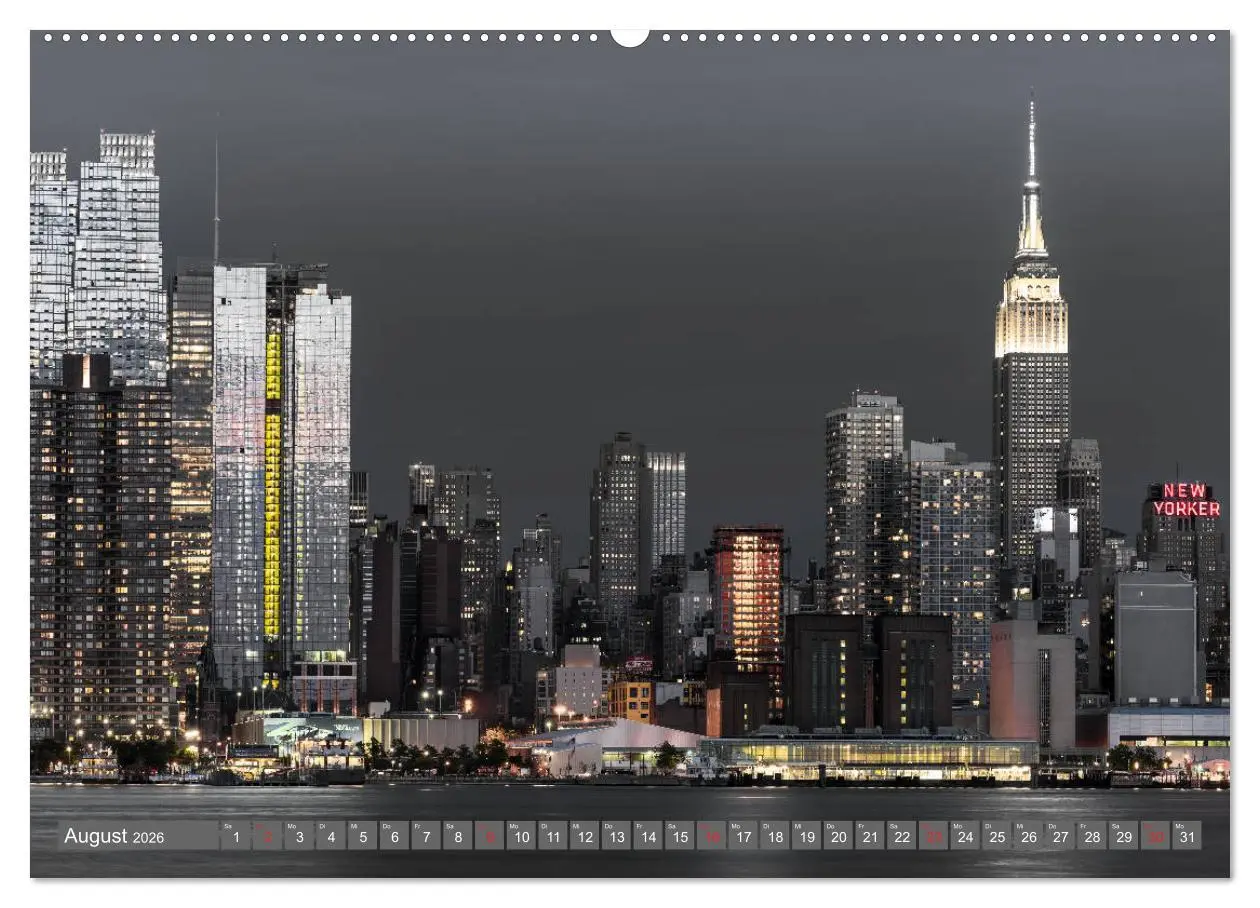 Bild: 9783457923009 | New York City - Color Glam Edition (Wandkalender 2026 DIN A2 quer),...