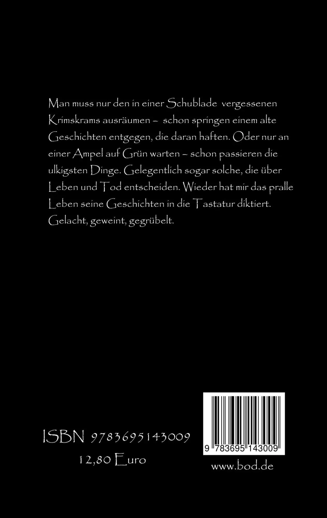 Rückseite: 9783695143009 | Der knarzige Busfahrer und die dicke Frau | Egbert Scheunemann | Buch