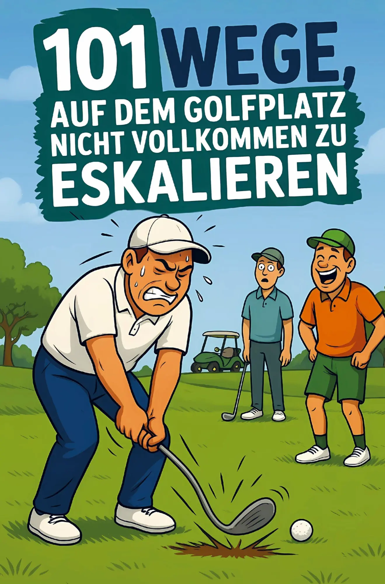 Cover: 9783903653009 | 101 Wege, auf dem Golfplatz nicht vollkommen zu eskalieren: Das...